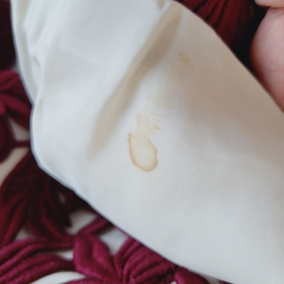 J. Crew Collection Burgundy Floral Dress - Picture 13 of 16